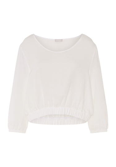 74928 Sleep And Lounge 3/4 Slv Shirt - 101 White